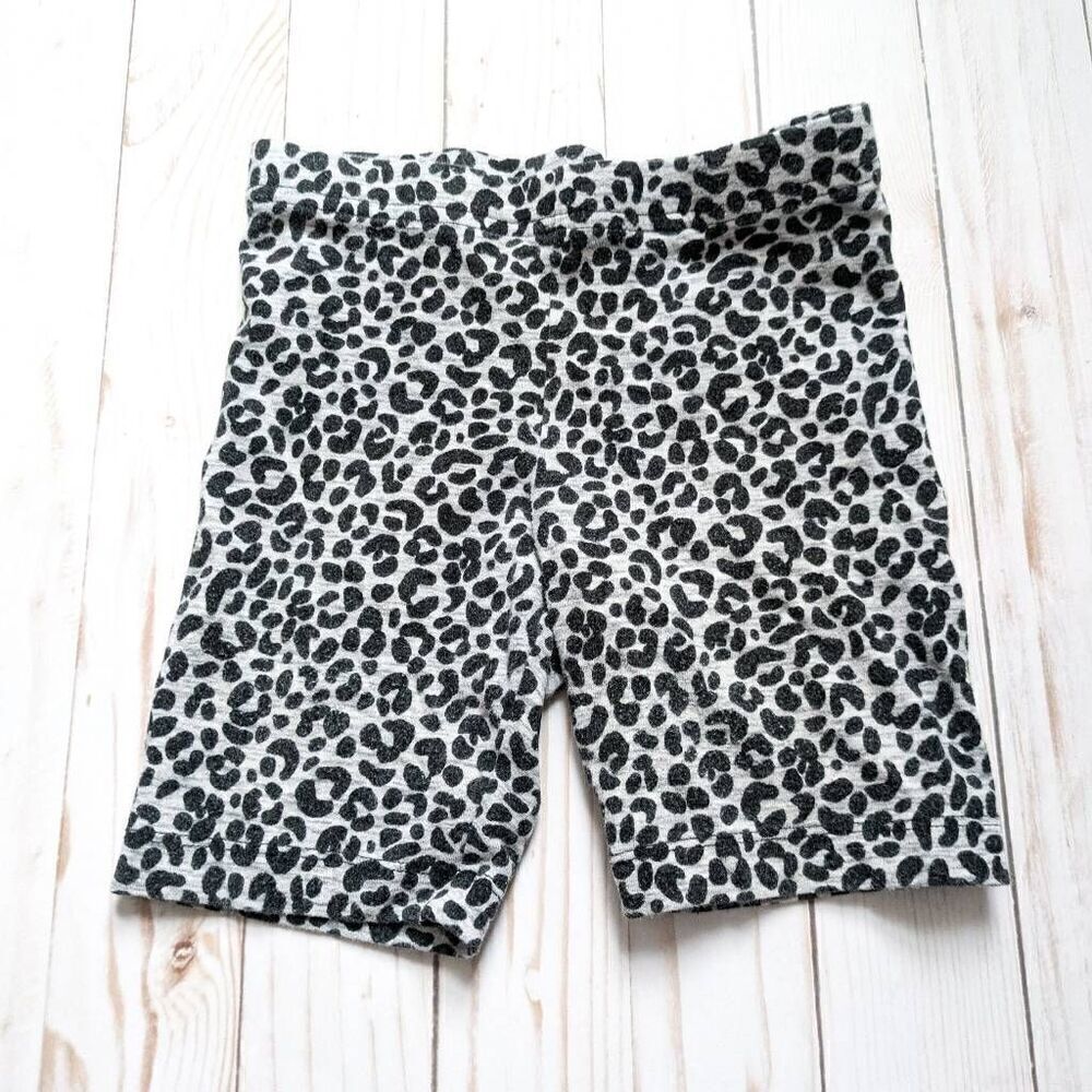 Old Navy Girls Leopard Print Stretch Shorts
